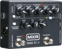 MXR M80 Bass DI Plus - preamp do basu + distortion