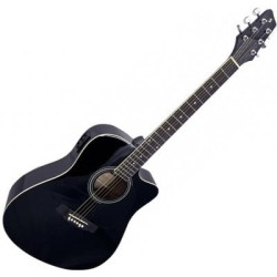 Stagg SA20DCE BLK - gitara elektroakustyczna