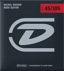 Dunlop DBN45105 - struny do gitary basowej (45-105)