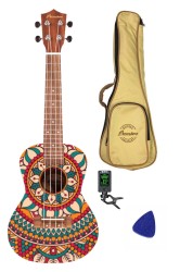 Bamboo BU-23S Circus - ukulele koncertowe + AKCESORIA
