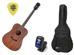 Arrow Silver D MH Mahogany - gitara akustyczna + AKCESORIA - SET1