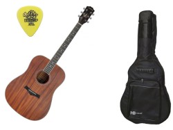 Arrow Silver D MH Mahogany - gitara akustyczna + AKCESORIA - SET2