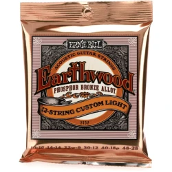 Ernie Ball EB2152 (10-48) - struny do gitary akustycznej 12-strunowej