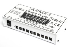 Tomanek proCase-3 9V DC 2x1000mA - zasilacz do efektów gitarowych 9V DC 2x1000mA
