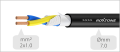 Roxtone SSJJ210L10 - kabel głośnikowy Jack-Jack 10m