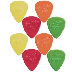 Dunlop Riffs Pick - kostki gitarowe - ZESTAW 8 KOSTEK