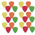 Dunlop Riffs Pick - kostki gitarowe - ZESTAW 24 KOSTKI