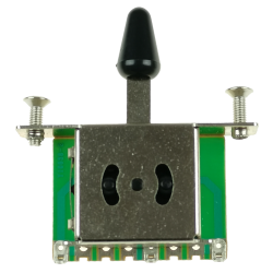 Kera Audio 3P/SQ/ST Czarny - przełącznik 3 pozycyjny do gitary