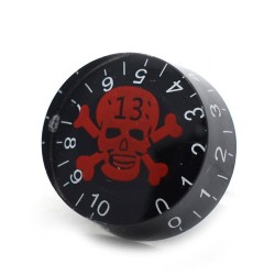 Kera Audio GLP0110 czarny/czerwony - gałka na potencjometr