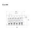 Kera Audio M-STW-0689 - mostek do gitary elektrycznej