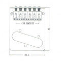 Kera Audio M-TE-0670 - mostek do telecastera