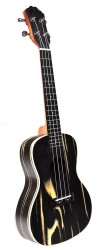 Mellow Rainbow-24B - czarne - ukulele koncertowe