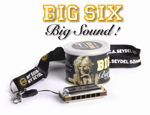 Seydel BIG SIX Blues Classic - harmonijka ustna w puszce