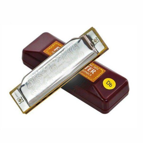 Suzuki Folk Master Db - harmonijka ustna +ETUI