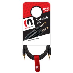 Reds Music AU1930 - kabel Jack 3.5 - Jack 3.5 stereo 3m