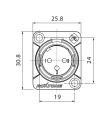 Roxtone RX3MD-NS - gniazdo XLR