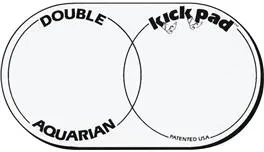 Aquarian DKP 2 - podwójna łatka na naciąg do stopy