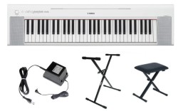 Yamaha Piaggero NP-15 WH - Keyboard + STATYW + ŁAWA