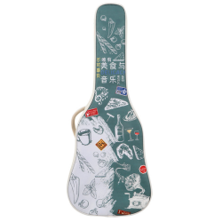 Hard Bag B-1913 White - pokrowiec na gitarę akustyczną