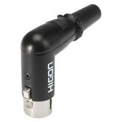 Hicon Hi-X3RF-M - wtyk XLR żeński kątowy