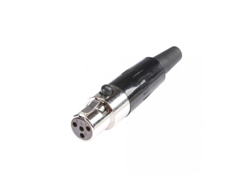 Hicon HI-XMCF4 - wtyczka mini XLR 4-piny