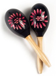 Marakasy Drewniane M2 Black