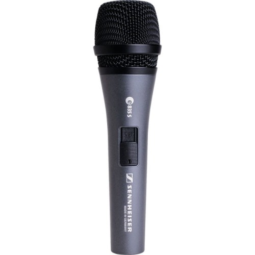 Sennheiser e835-S - mikrofon dynamiczny wokalowy