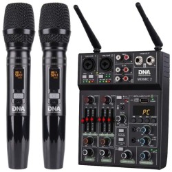 DNA MIXMIC 2 - mikser audio z mikrofonami bezprzewodowymi