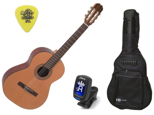 Alvaro No 20 - gitara klasyczna 4/4 + AKCESORIA - SET1