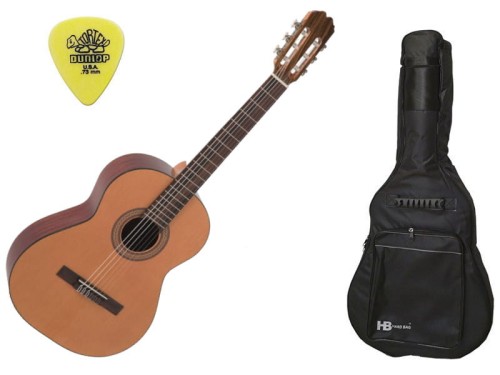 Alvaro No 20 - gitara klasyczna 4/4 + AKCESORIA - SET2