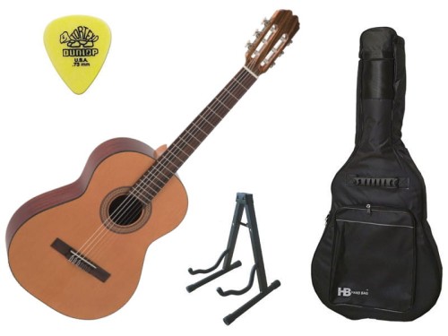 Alvaro No 20 - gitara klasyczna 4/4 + AKCESORIA - SET3