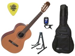 Alvaro No 20 - gitara klasyczna 4/4 + AKCESORIA - SET4