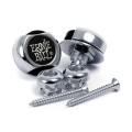 Ernie Ball EB4600 - straplock - srebrne