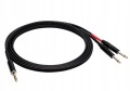 Reds Music AU1230 - 2x Jack 6.3 - Jack Stereo 3m
