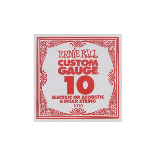 Ernie Ball EB1010 - pojedyncza struna E1 10'