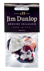 Dunlop PVP107 - Celluloid Zestaw 12 kostek