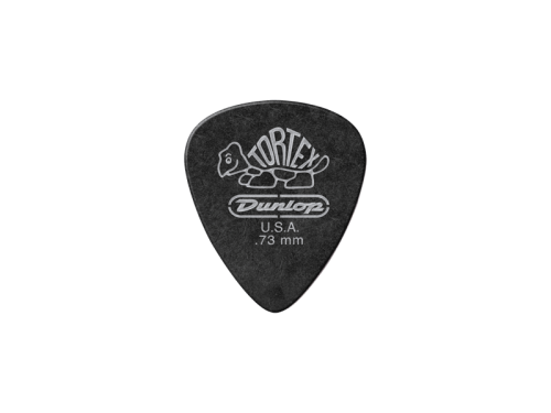 Dunlop Tortex 0.73 Czarne - kostka gitarowa