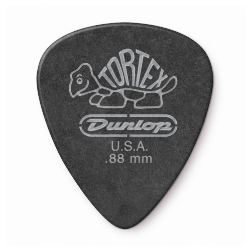Dunlop Tortex 0.88 Czarne - kostka gitarowa