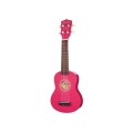 Harley Benton UK-12 Magenta Pink - ukulele sopranowe + POKROWIEC
