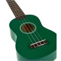 Harley Benton UK-12 Green - ukulele sopranowe + POKROWIEC