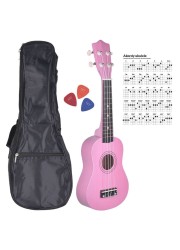 Ukulele Sopranowe + POKROWIEC + KOSTKI + AKRODY