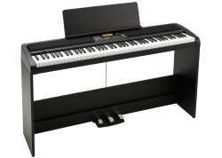 Korg XE20 SP - pianino cyfrowe z aranżerem + statyw + pedały