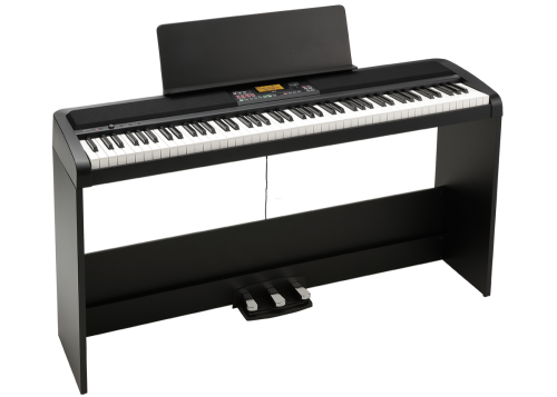 Korg XE20 SP - pianino cyfrowe z aranżerem + statyw + pedały