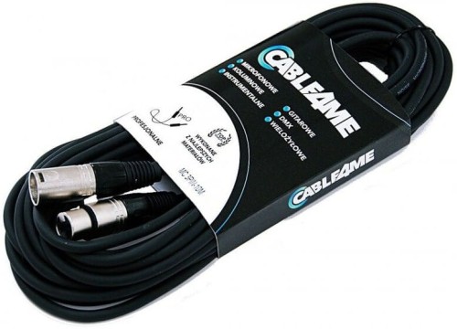 Cable4ME XLR/XLR 10m - kabel mikrofonowy