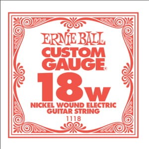 Ernie Ball EB1118 - pojedyncza struna 18W