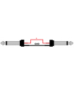 Reds Music GCF1130 BO - kabel instrumentalny 3m