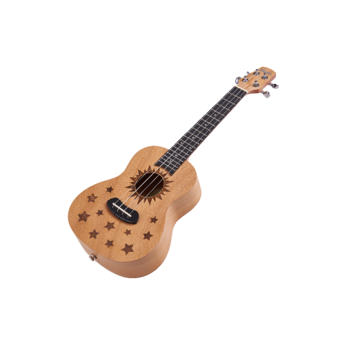 Laila UFG-2311-C Stars - ukulele koncertowe + POKROWIEC