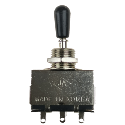 Kera Audio 3P/LP/Czarny - przełącznik 3 pozycyjny Les Paul