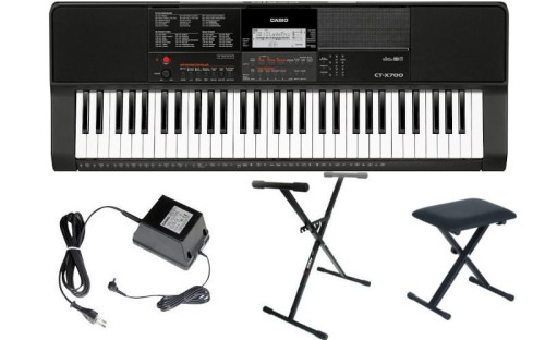 Casio CT-X700 - keyboard + STATYW + ŁAWA