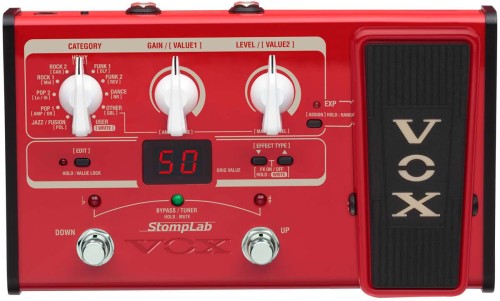 Vox Stomplab 2B - multiefekt do gitary basowej
